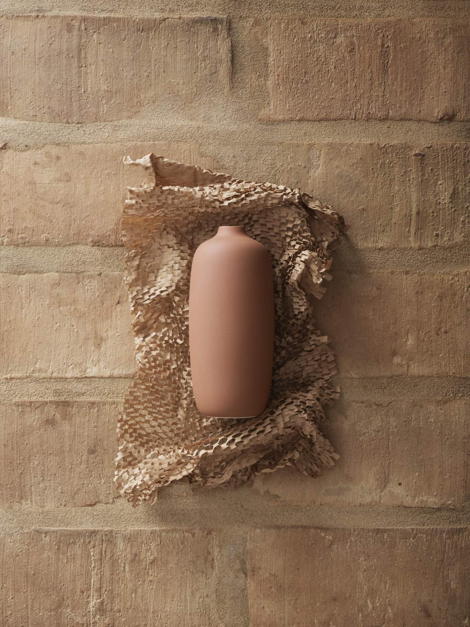 Blomus CEOLA vase Amber Brown 18 cm