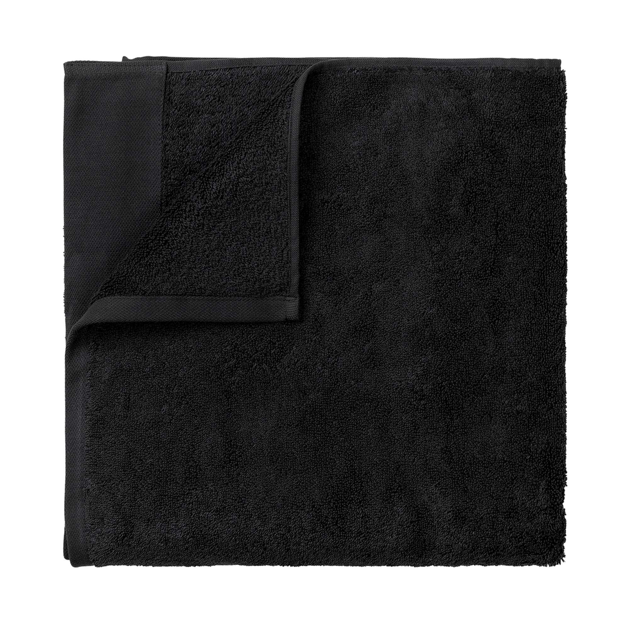 Badetuch 100x200 cm RIVA Farbe Off Black (66303)