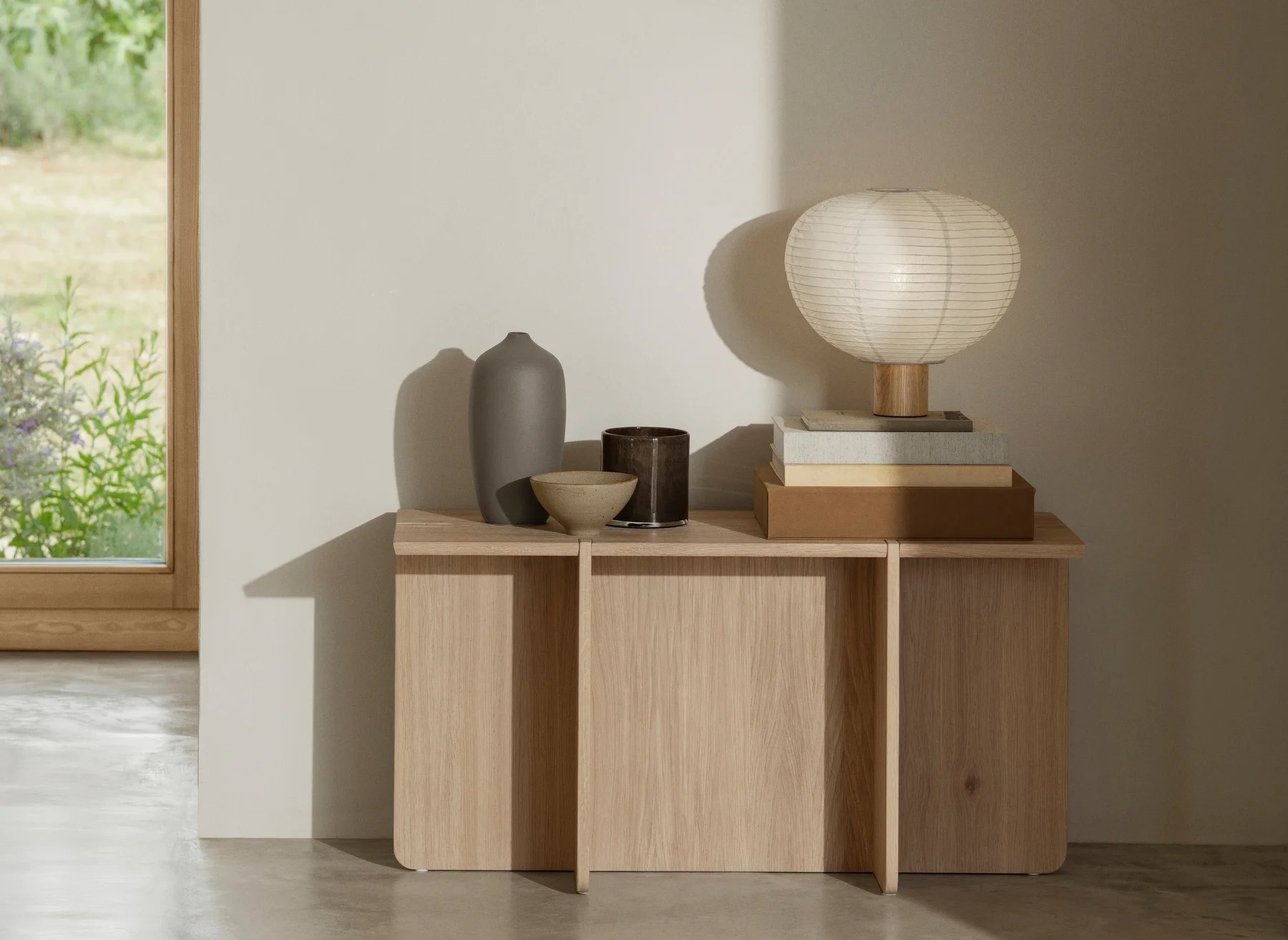 KAMI table lamp Oak