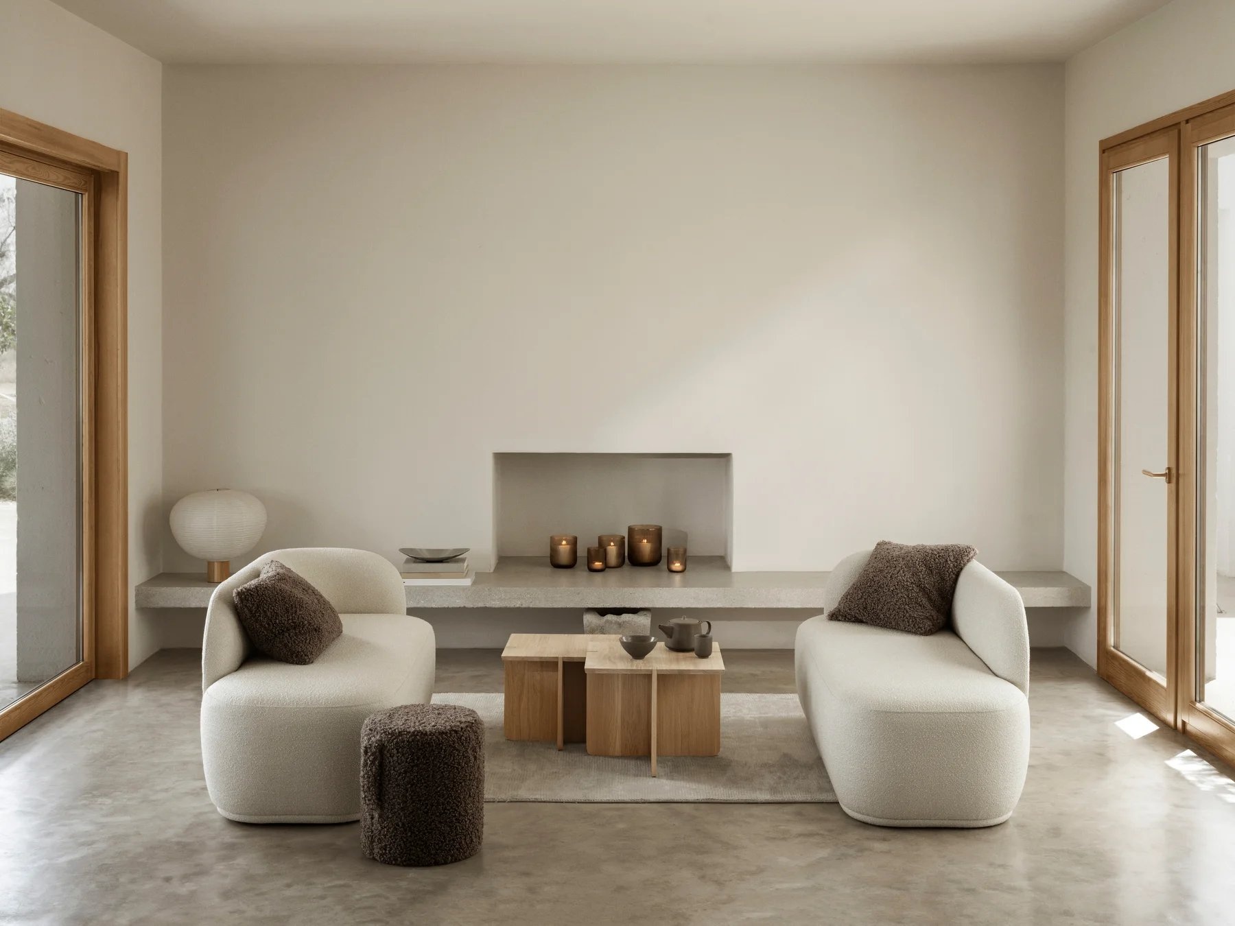 Blomus ENGAWA Beistelltisch Eiche mittel