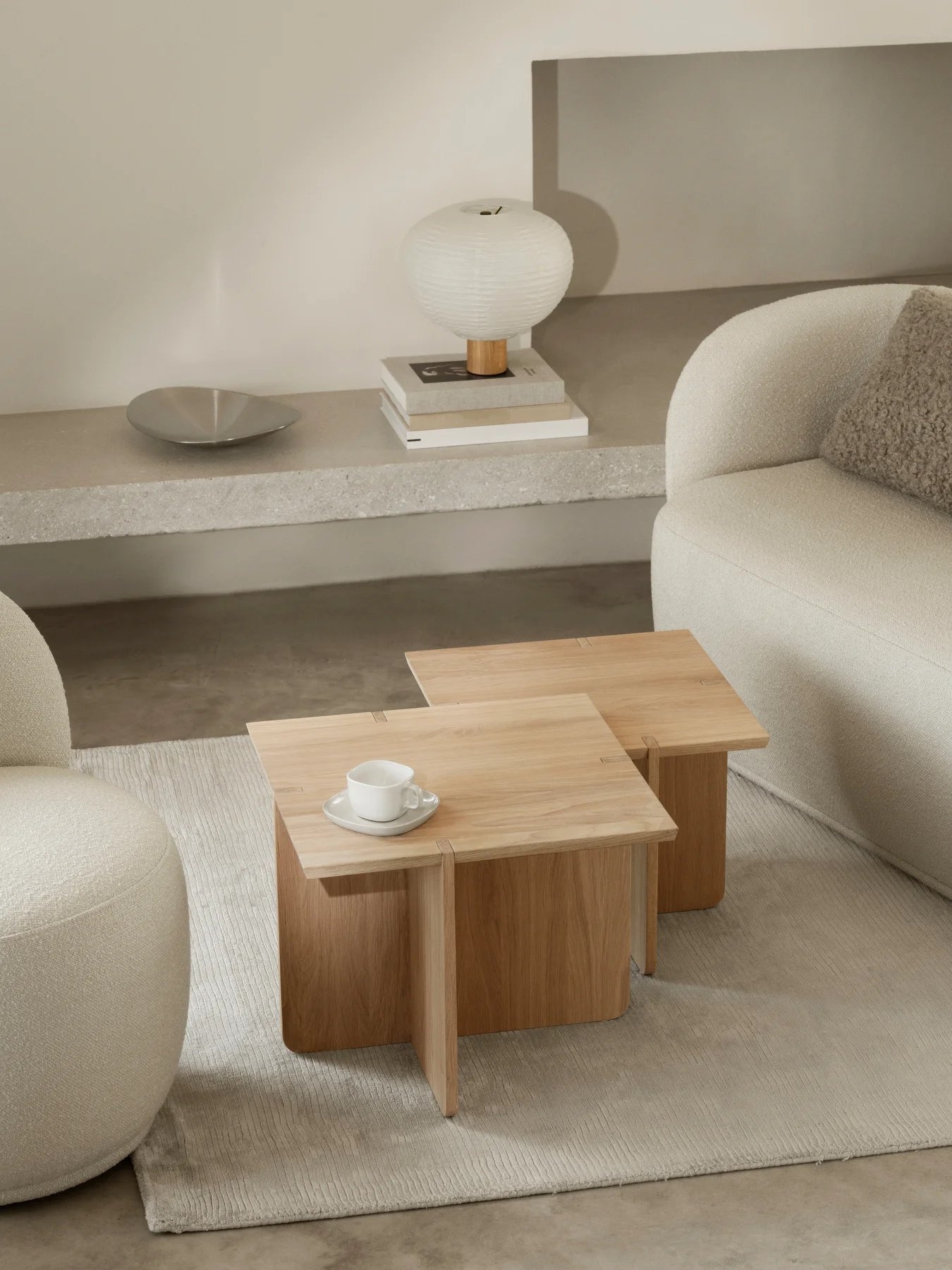 Blomus ENGAWA bijzettafel Oak medium