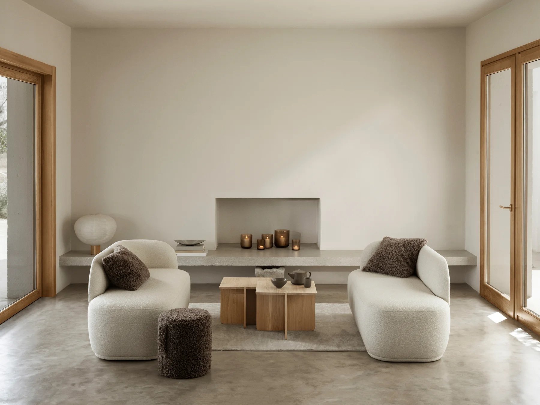 Blomus ENGAWA Beistelltisch Eiche klein