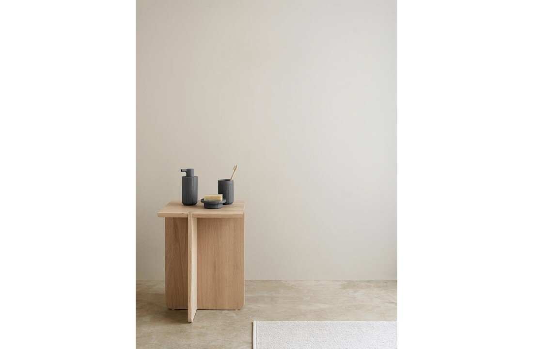 Blomus ENGAWA Hocker Schwarze Eiche