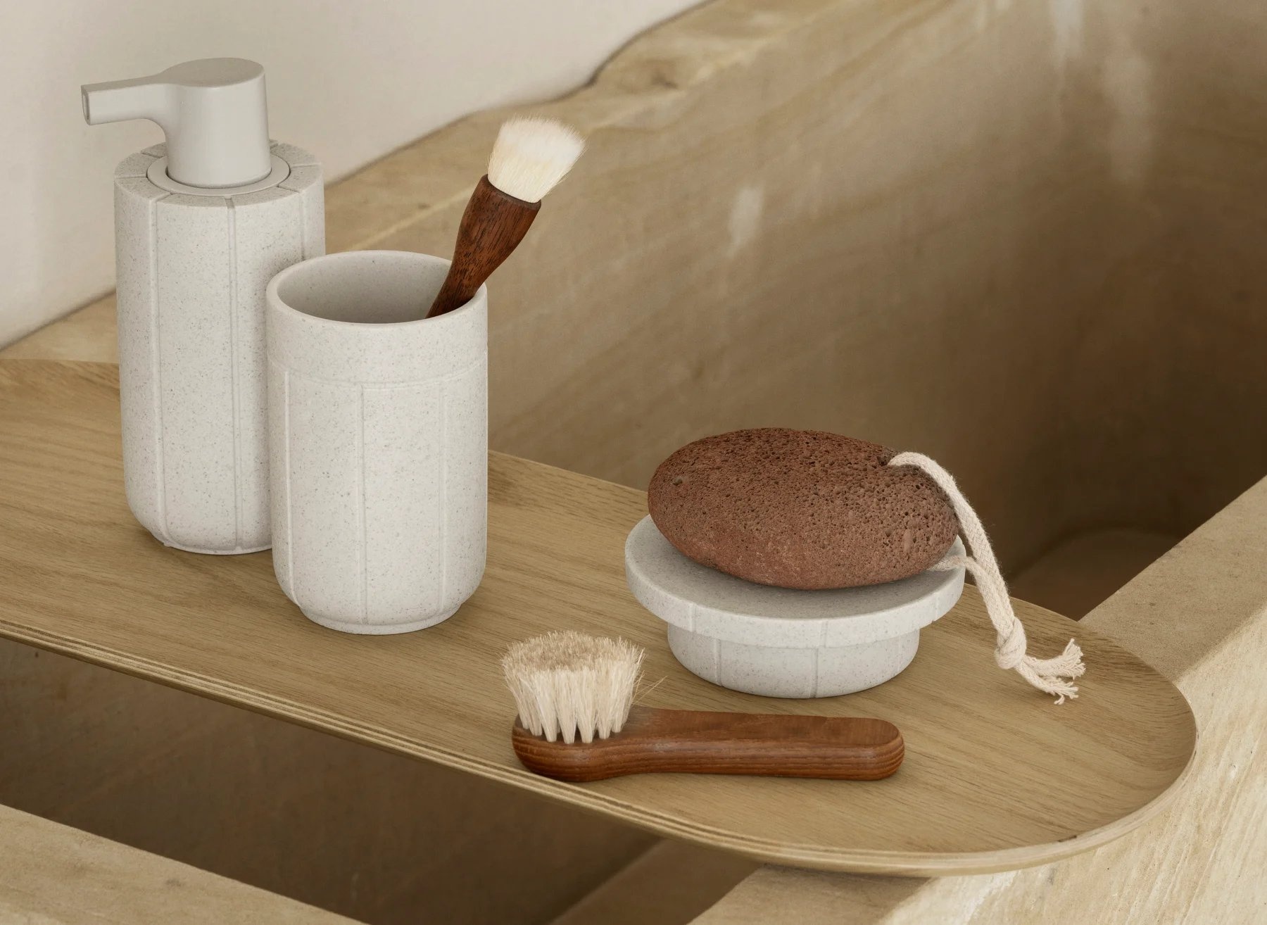 Blomus KUA toiletborstel Cedar Wood