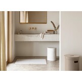 Blomus TORU Beistelltisch, Lily White, flach