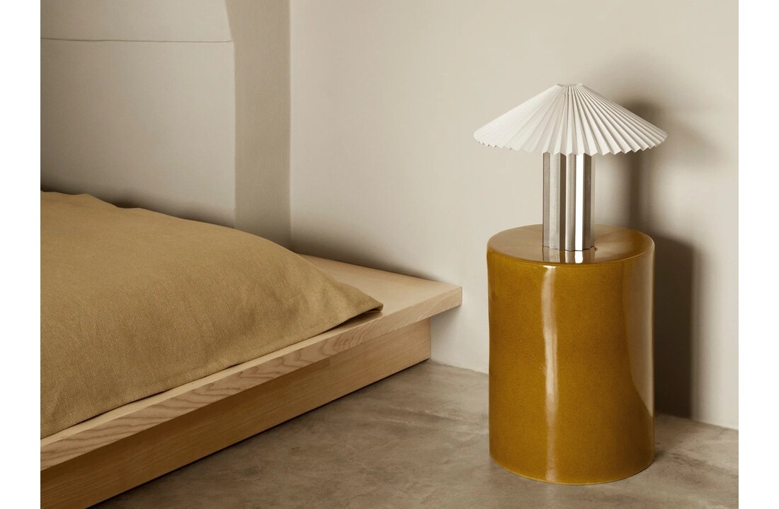 Blomus TORU side table Indian Tan flat