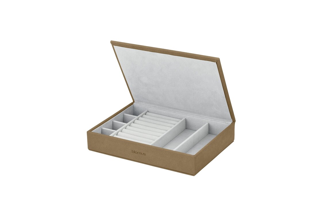 Blomus SAHLA Schmuckkästchen Indian Tan Medium