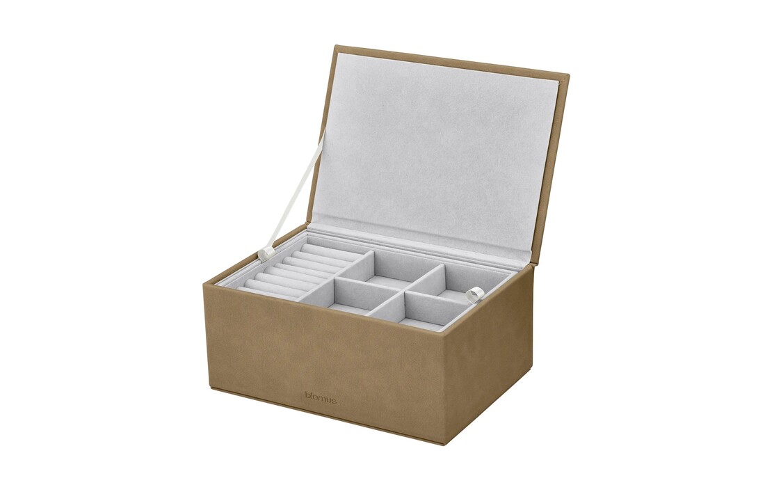 Blomus SAHLA Schmuckkästchen, groß, indischbraun