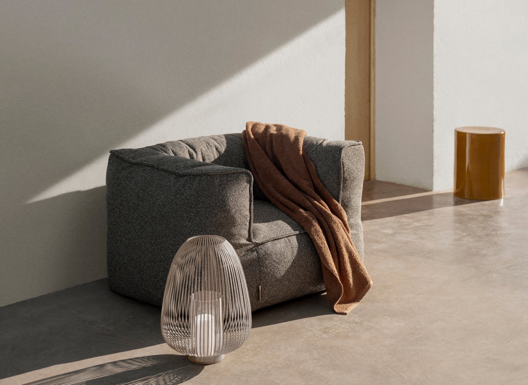 Blomus GROW Module M6 (Earth Boucle) armchair