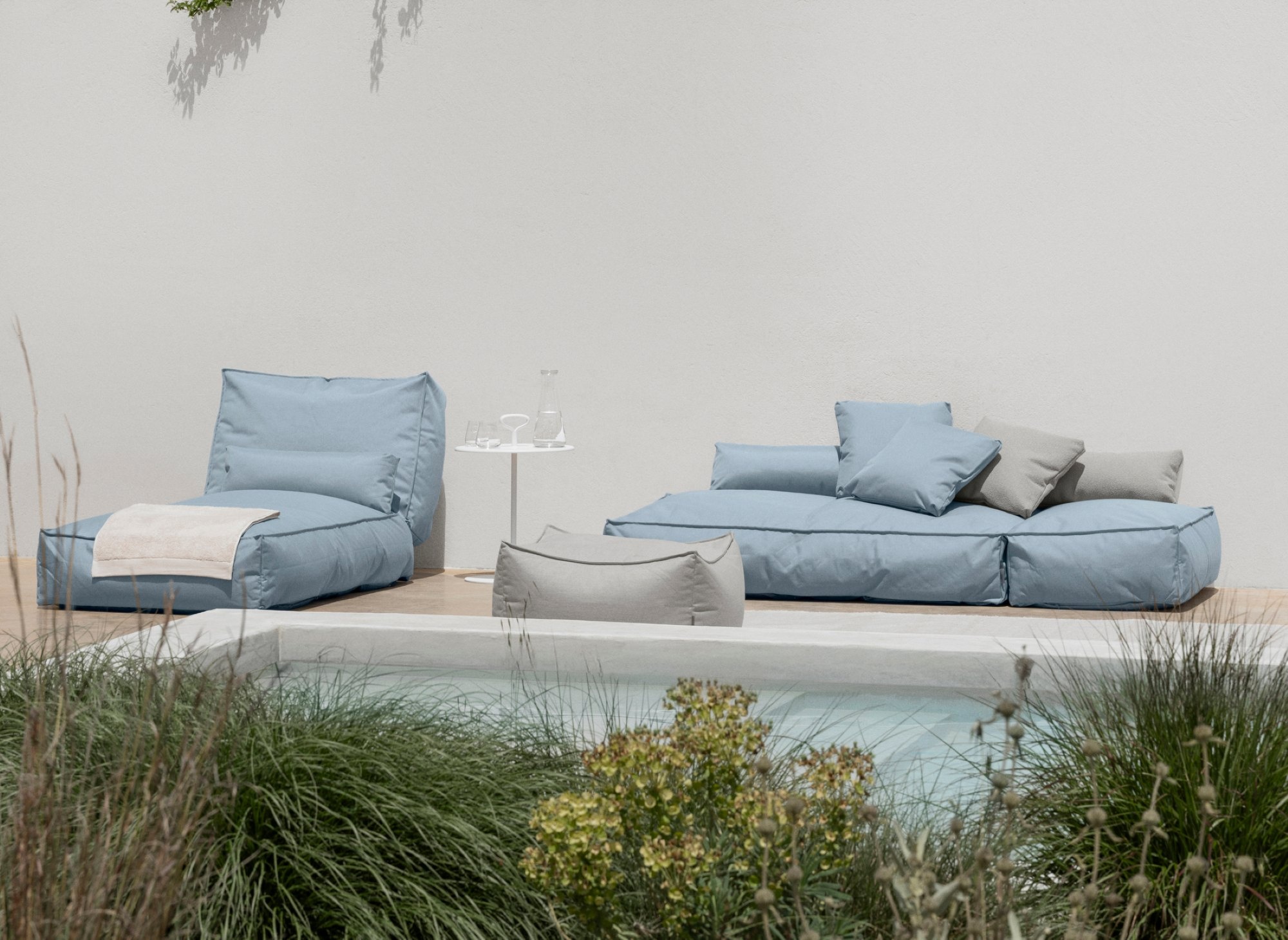 Blomus STAY daybed small (Earth Boucle)