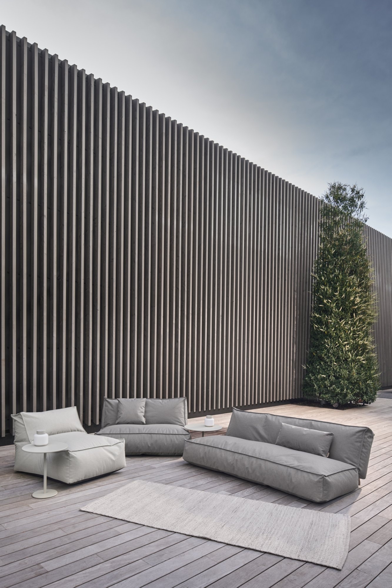 Blomus STAY loungestoel (Earth Boucle)