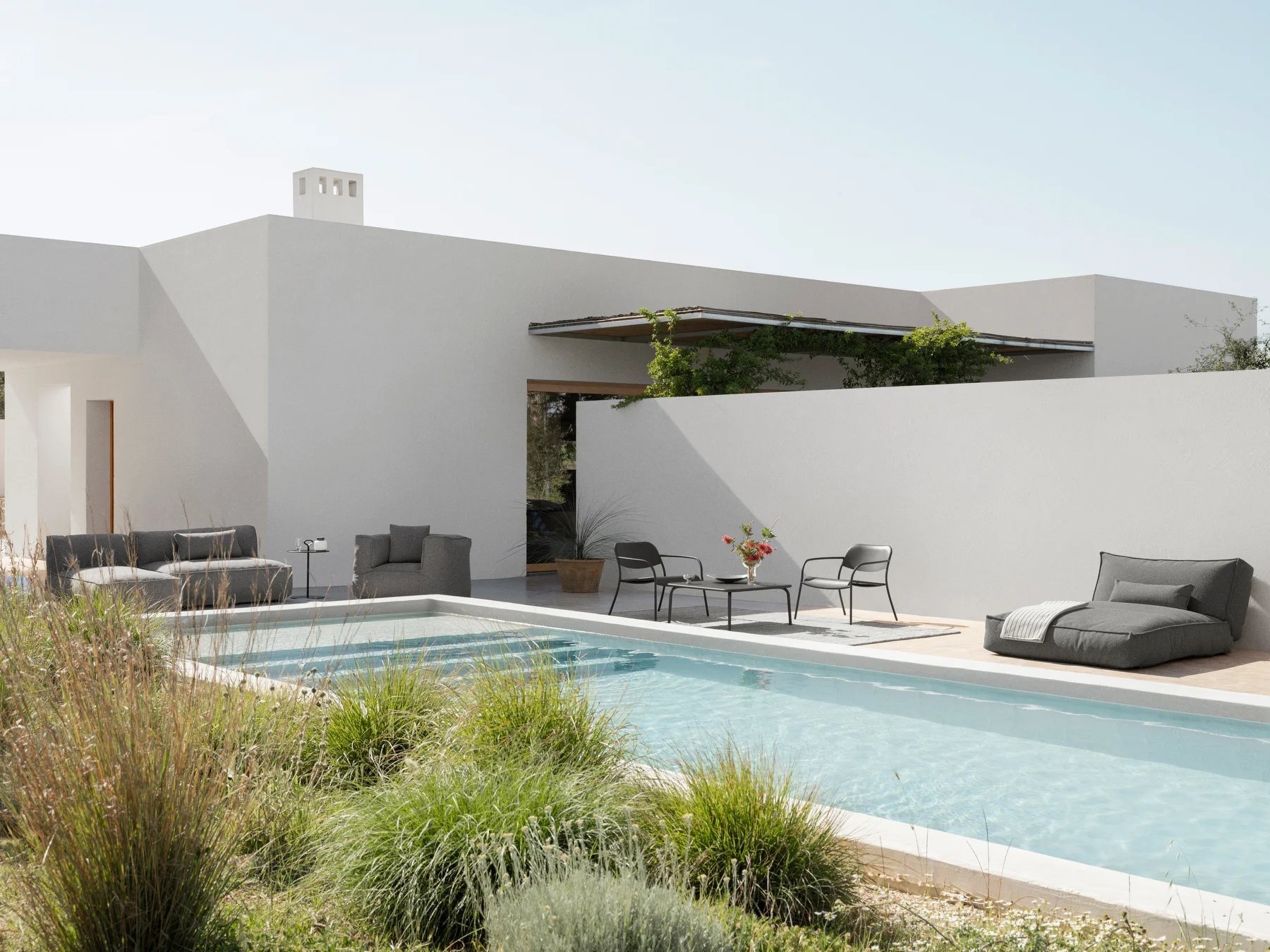 Blomus PORTER Beistelltisch Granitgrau