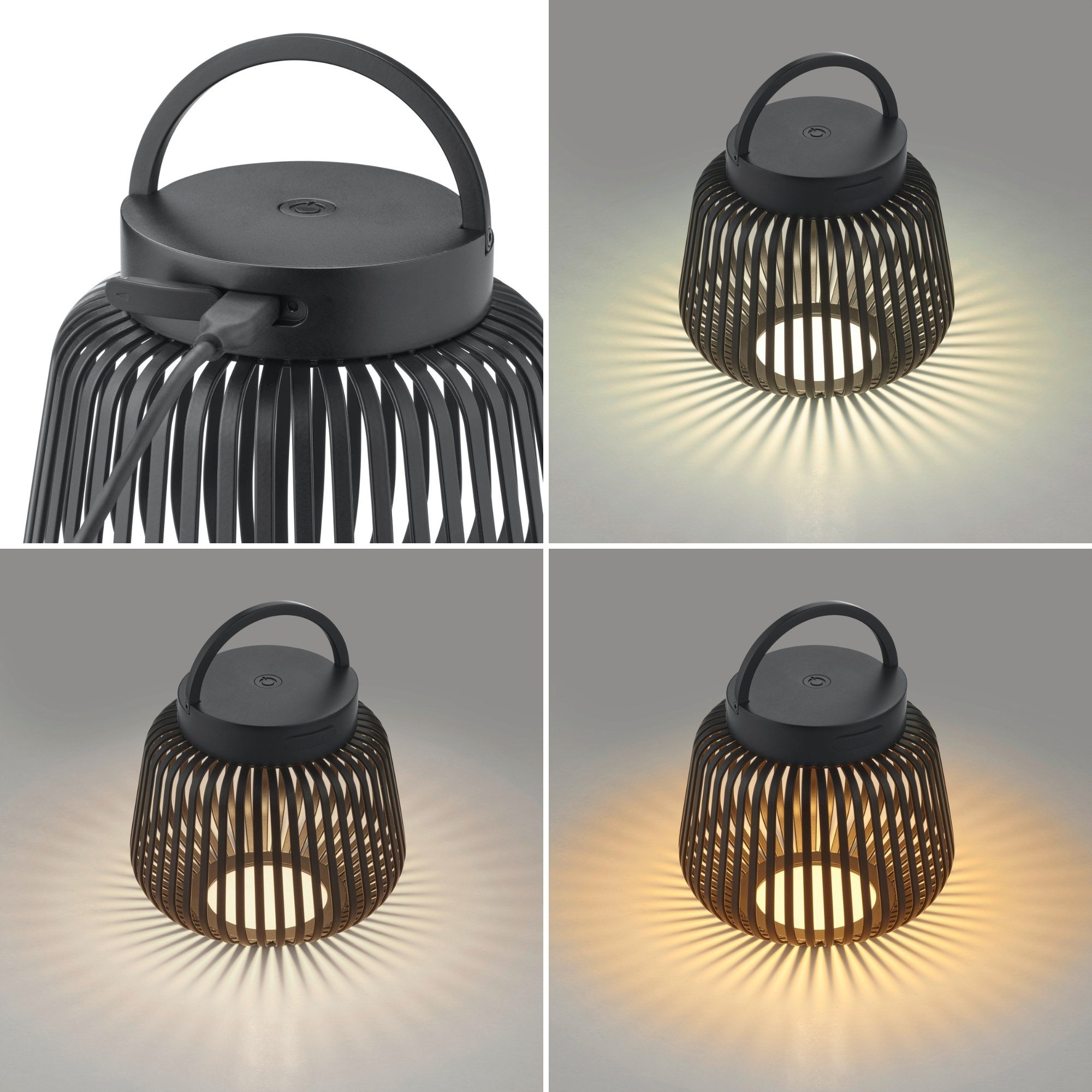 LITO LED-Lampe, Farbe Schwarz (extra klein), 67476