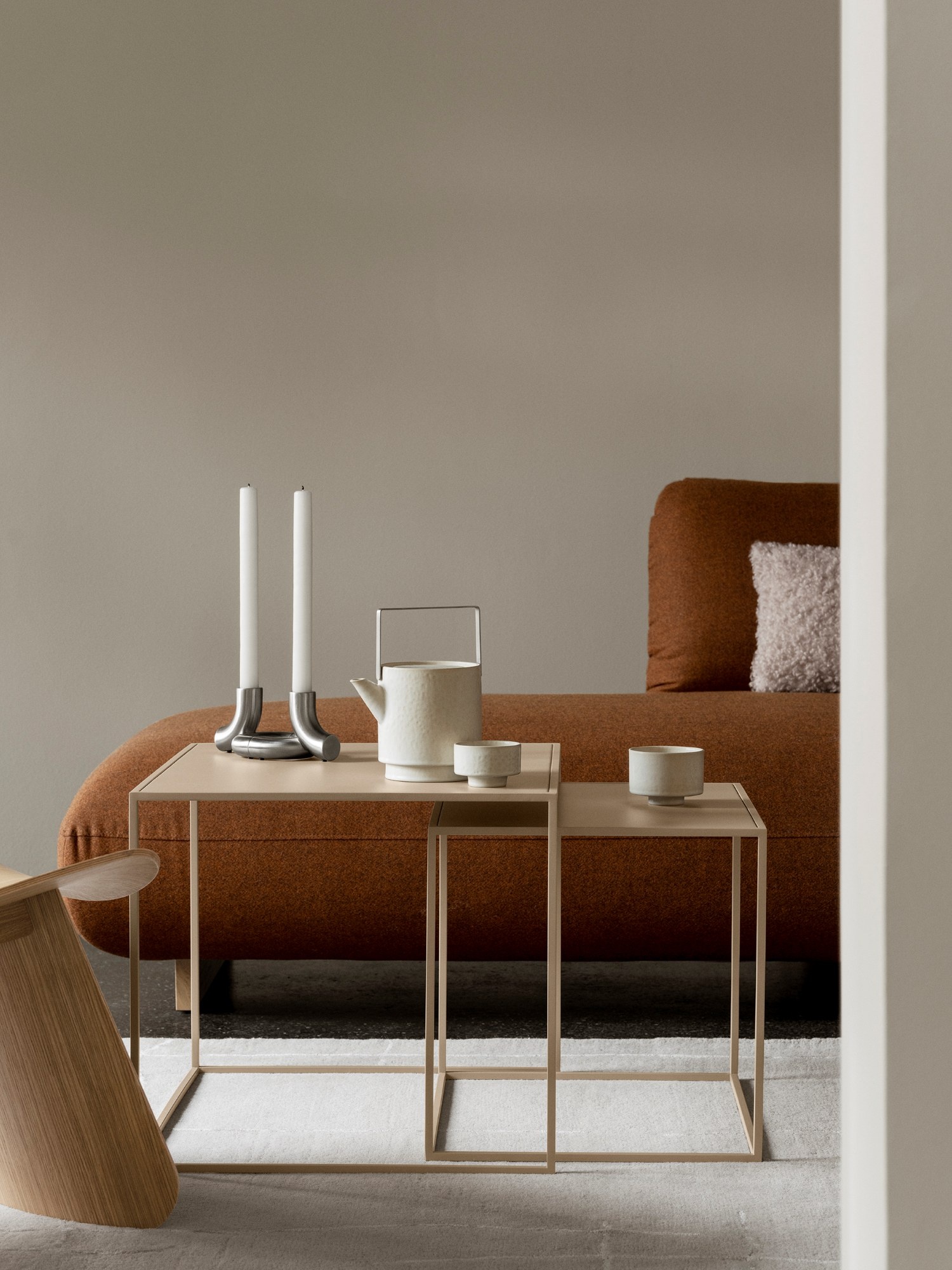 Blomus FERA side table Black large (set/2)