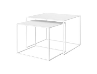 FERA bijzettafel White large (set/2)