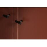 Blomus ROF Wandhaken / gerader Türknauf Weiß (Set/2)