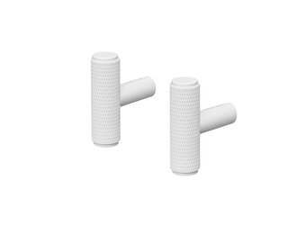 ROF wandhaak recht White (set/2)