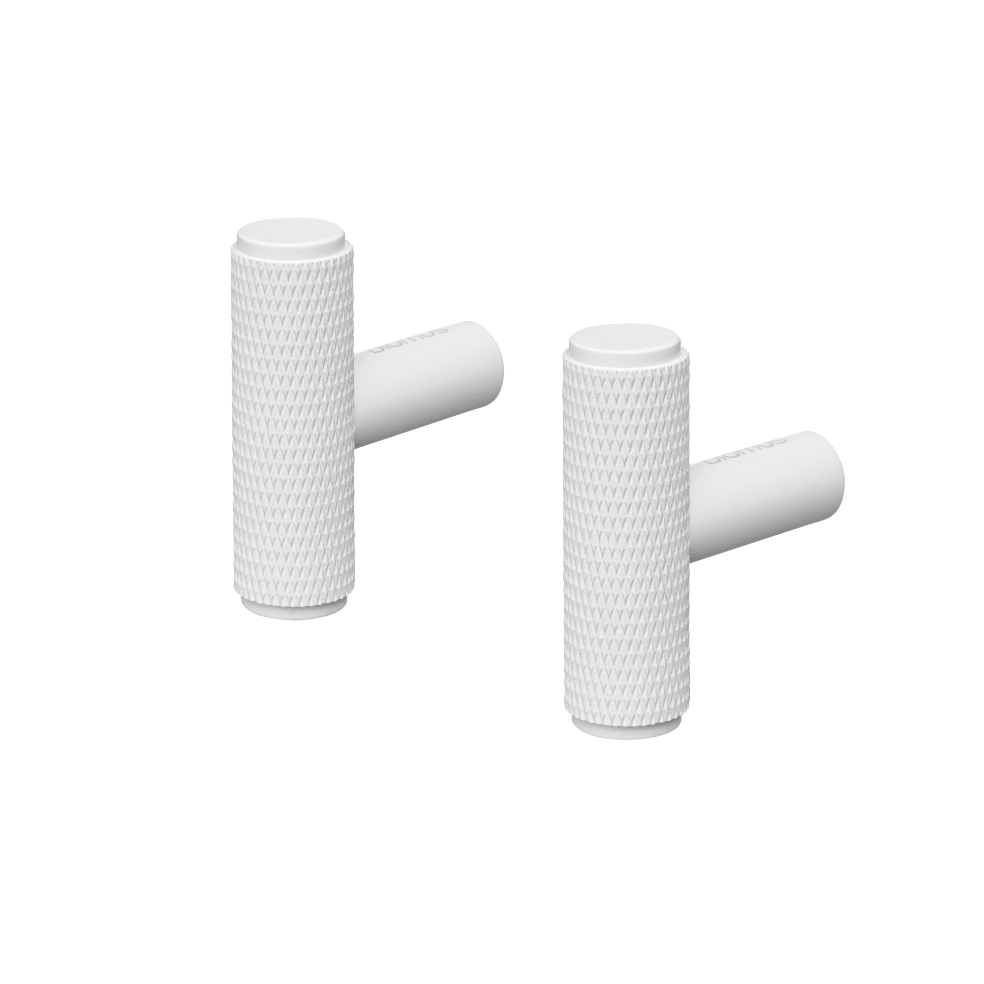 Blomus ROF wandhaak / deurknop recht White (set/2)