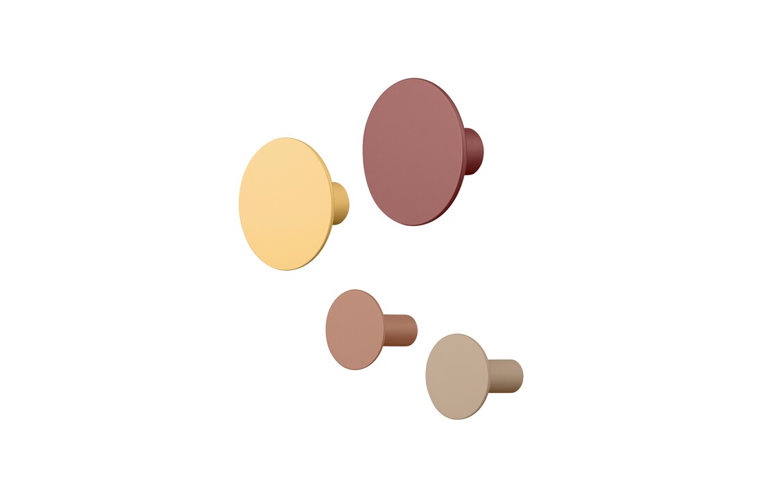 Blomus PONTO wandhaken New Wheat (set/4) 67398