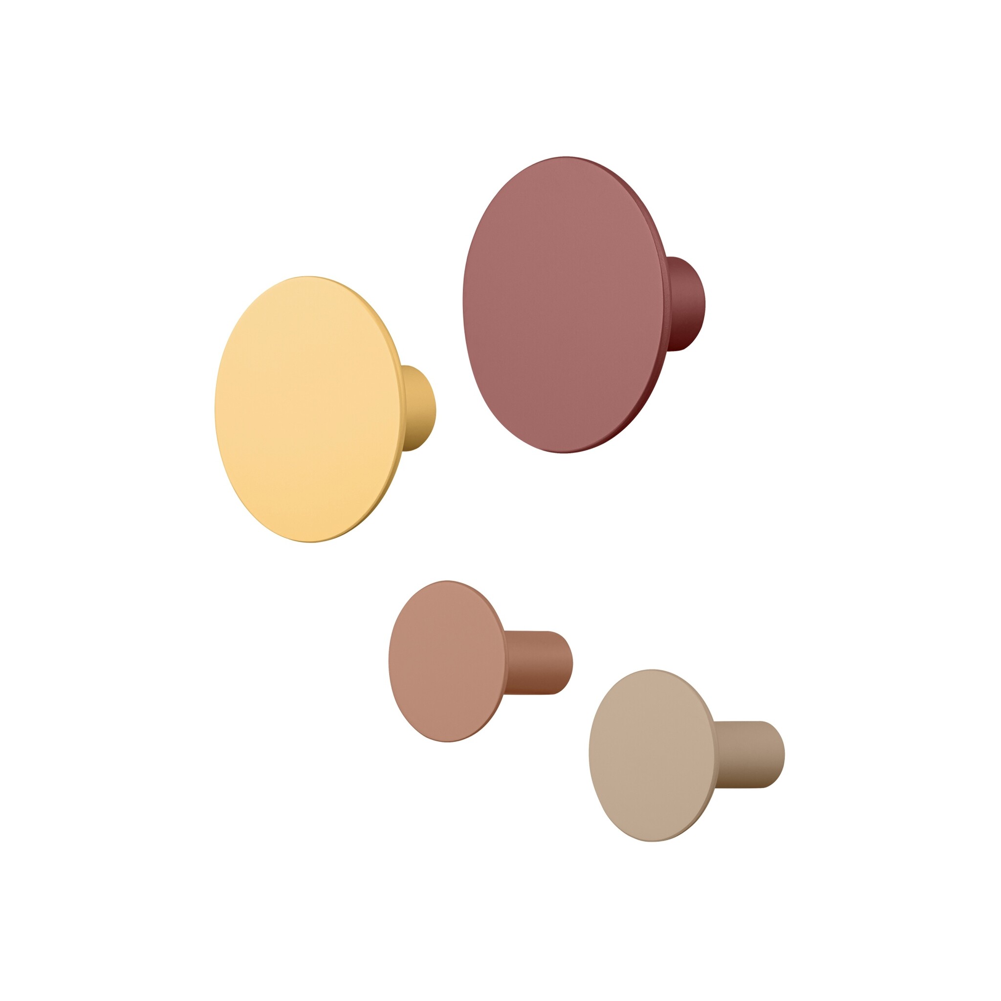 Blomus PONTO Wandhaken New Wheat (4er-Set) 67398