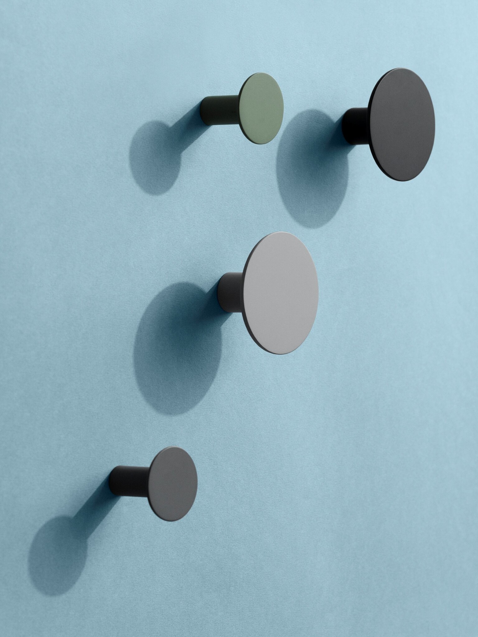 Blomus PONTO wall hooks Rain Forest (set/4) 67397