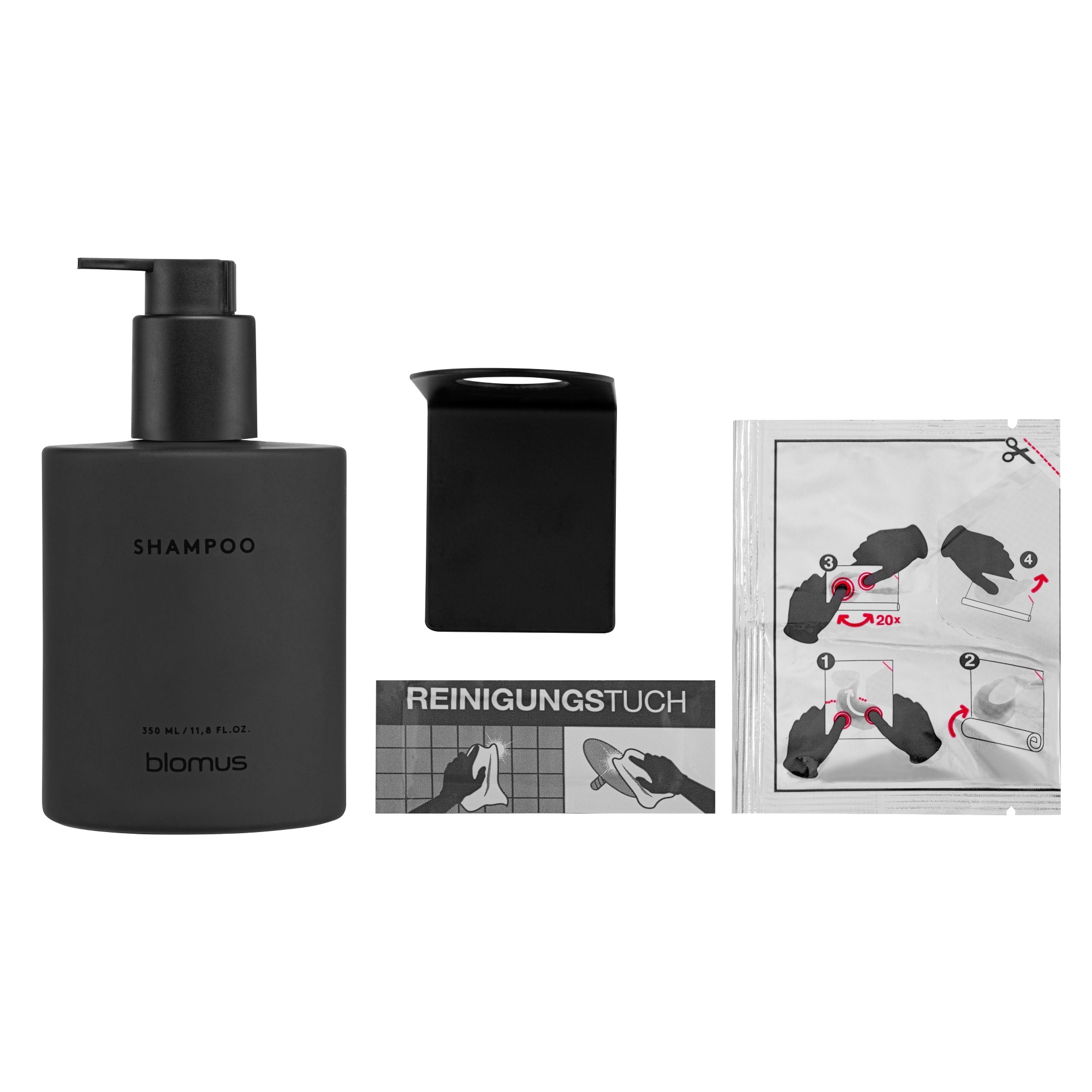 Blomus KIREI dispenser Smoke shampoo