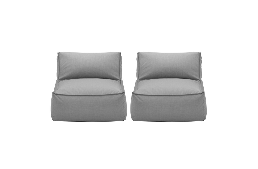Blomus STAY Lounge-Sessel (Stein) Set/2