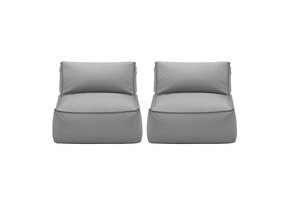 STAY Lounge-Sessel (Stein) Set/2