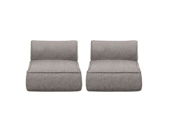 STAY lounge chair (Earth Boucle) set/2