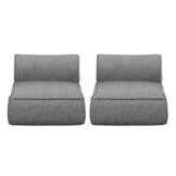 Blomus STAY Lounge-Sessel (Stone Boucle) Set/2