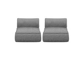 STAY lounge chair (Stone Boucle) set/2