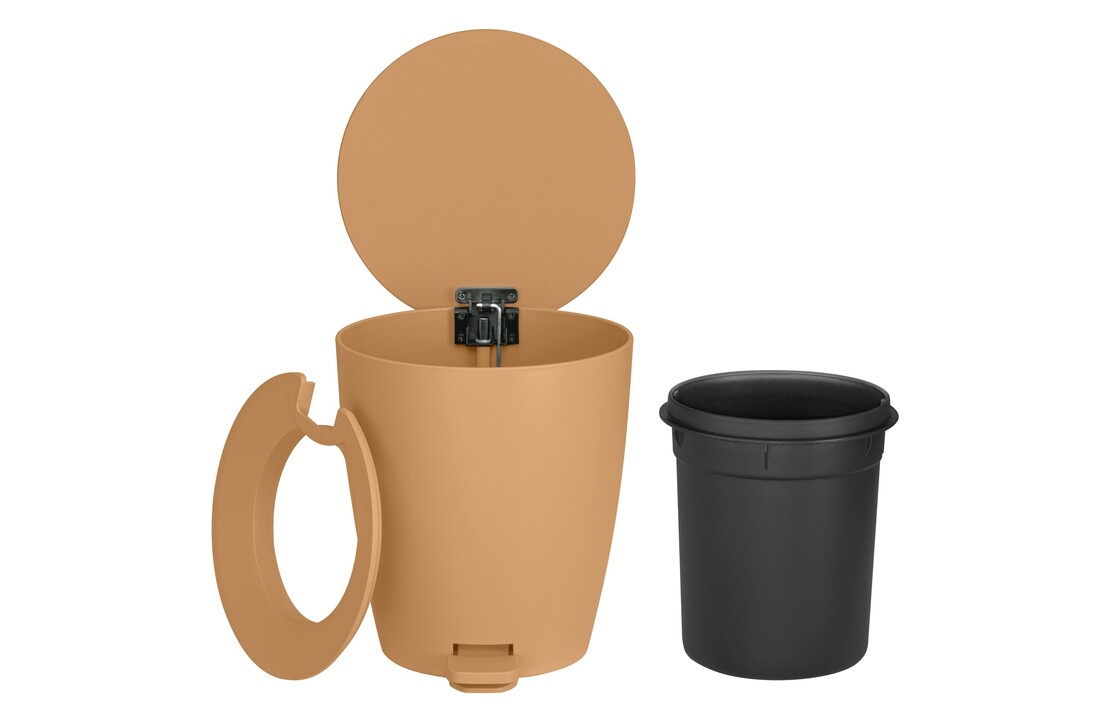 Blomus AVA Treteimer, hellbraun (3 Liter), 67419