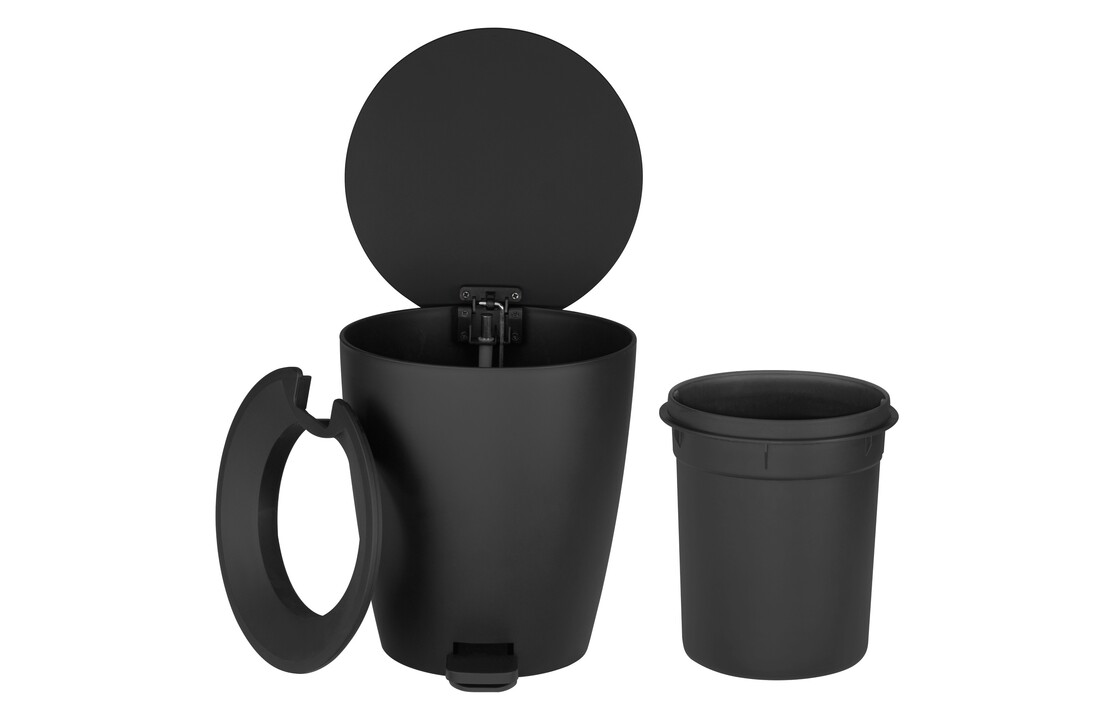 Blomus AVA Treteimer Schwarz (3 Liter) 67424