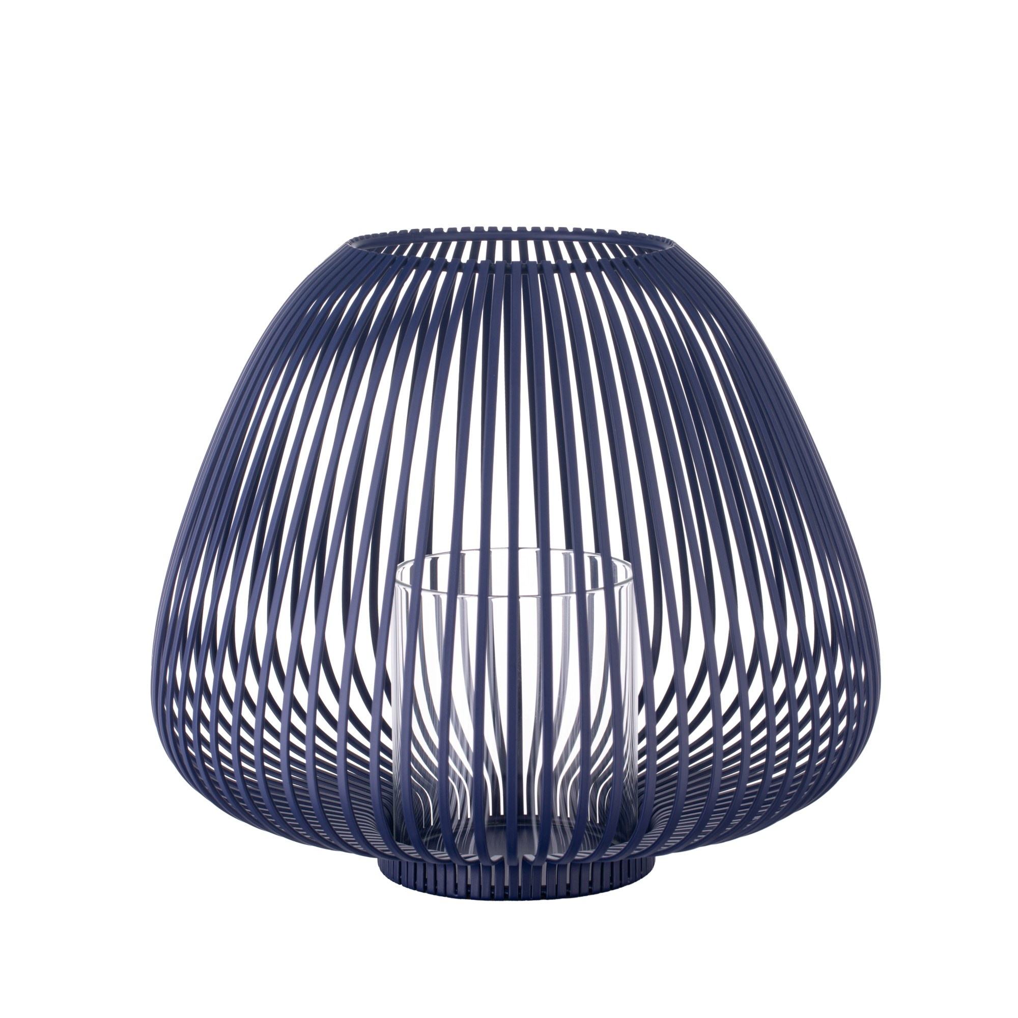 Blomus LYVA lantern / windlight Ocean Cavern medium