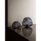 Blomus LYVA lantern / windlight Ocean Cavern medium