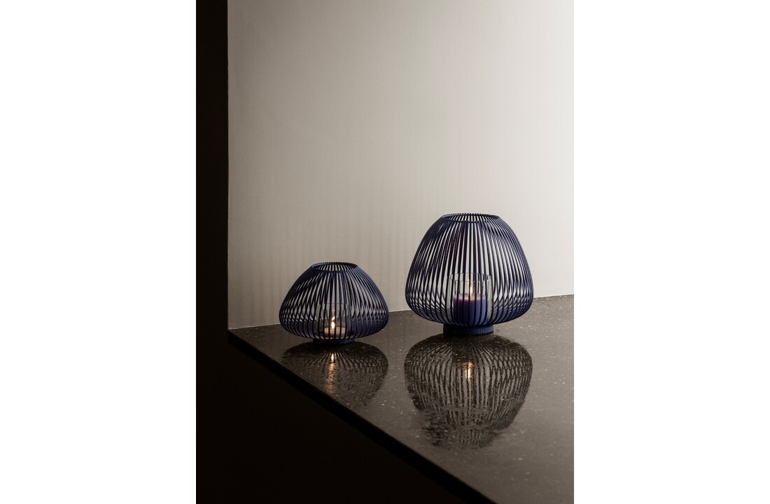 Blomus LYVA lantern / windlight Ocean Cavern small