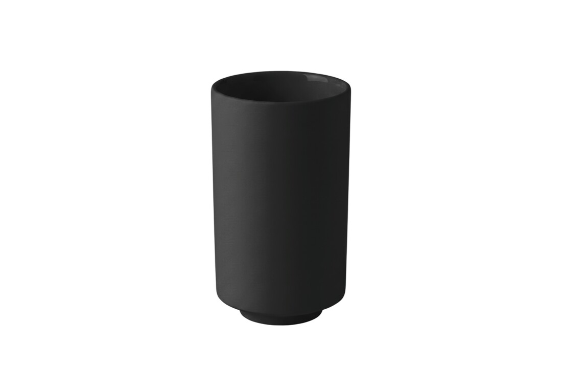 Blomus SAYA beker / tandenborstelhouder Black