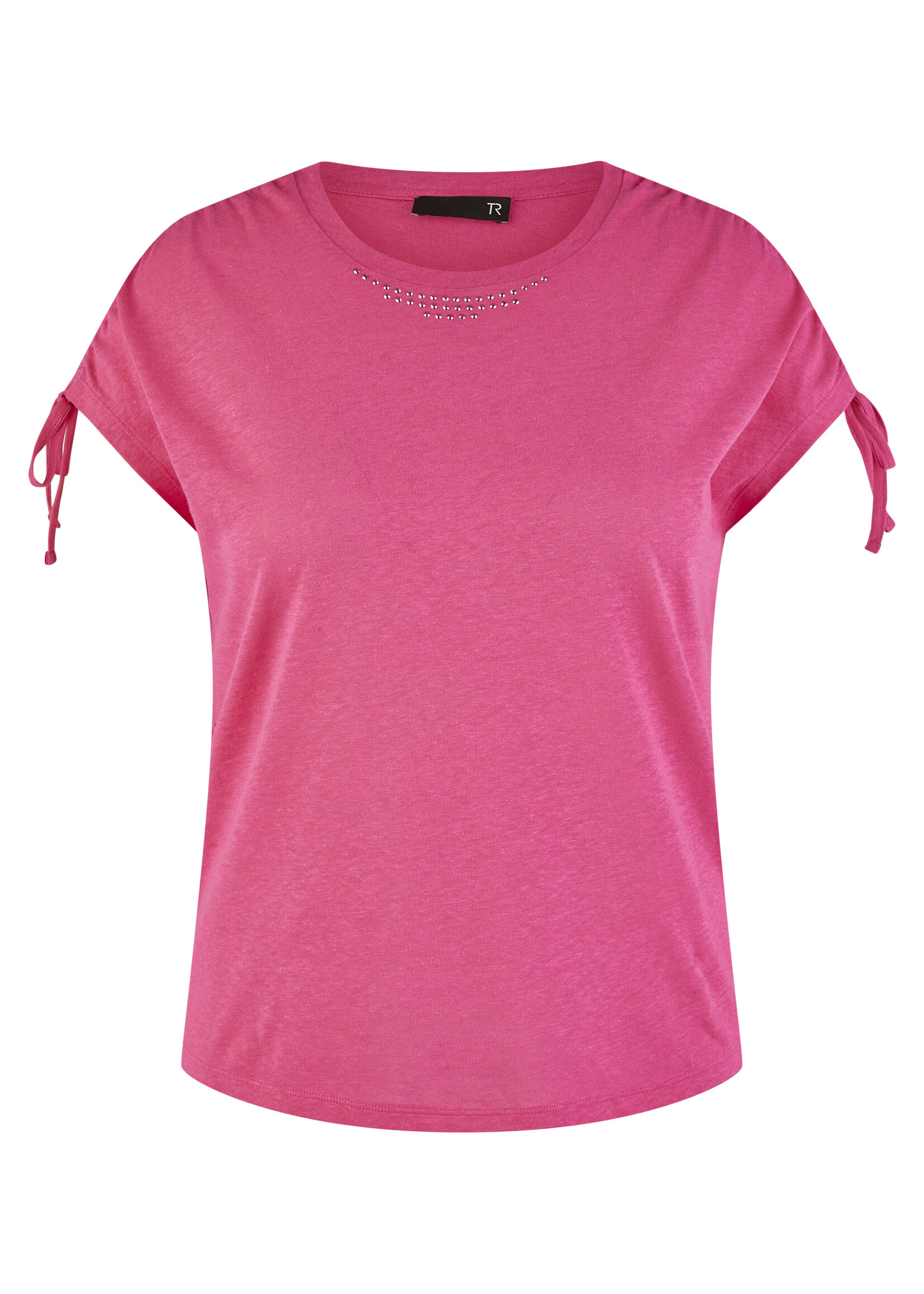 RABE RABE Shirt Roze Met strikdetail