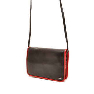 Berba Crossbodytas Soft Zwart Rood