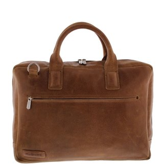 Plevier Laptoptas Surrey 17,3" Cognac