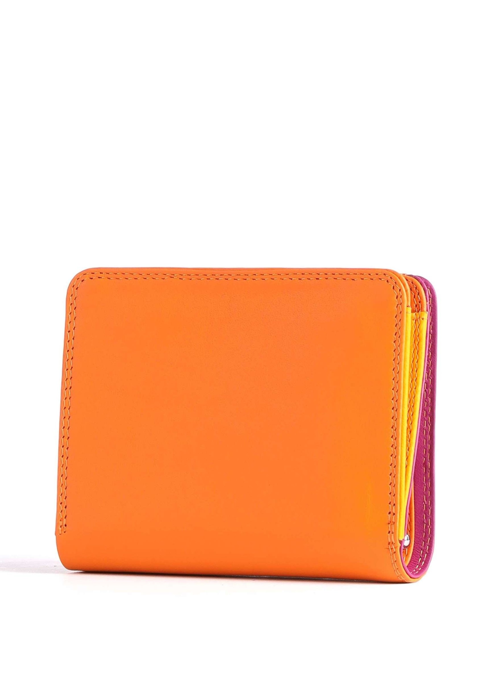 MyWalit Medium Wallet w/Zip Around Purse Orange