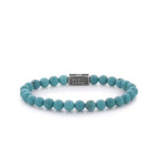 Rebel & Rose Armband Turquoise Delight 925 - 6mm L