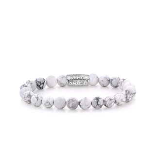 Rebel & Rose Armband Virgin White - 8mm L