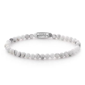 Rebel & Rose Armband Virgin White - 4mm S