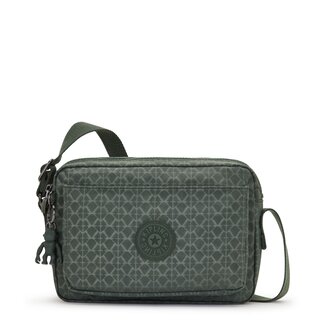 Kipling Crossbody tas Abanu M Sign Green Emb