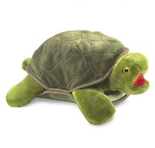 Grote schildpad handpop