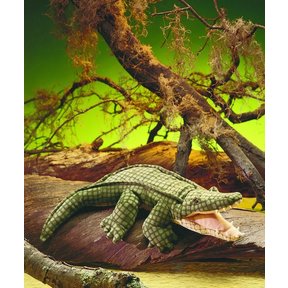 Krokodil alligator handpop