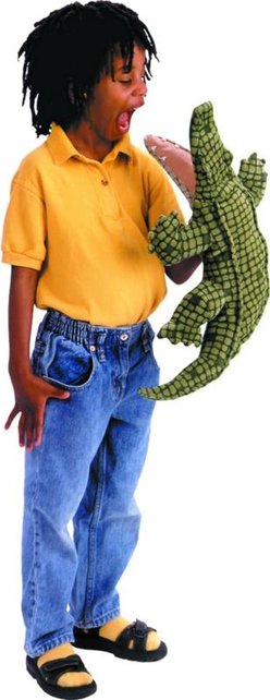 Krokodil alligator handpop Krokodil alligator handpop