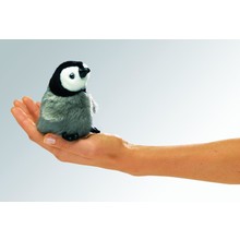Baby keizerpinguin vingerpopje