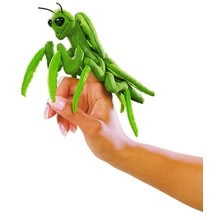 Bidsprinkhaan vingerpopje